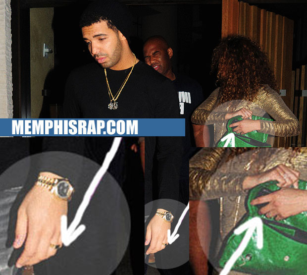 PHOTO Drake Wedding Ring PICTURES Hip hop rumors are spreading that now 