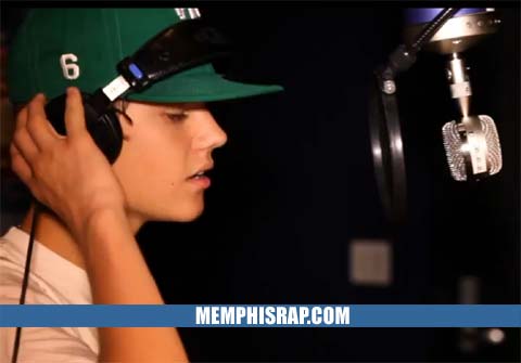 Justin Bieber Boyfriend studio recording